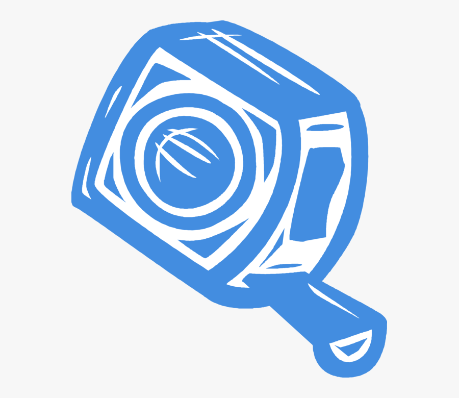 Vector Illustration Of Tape Measure Or Measuring Tape, Transparent Clipart