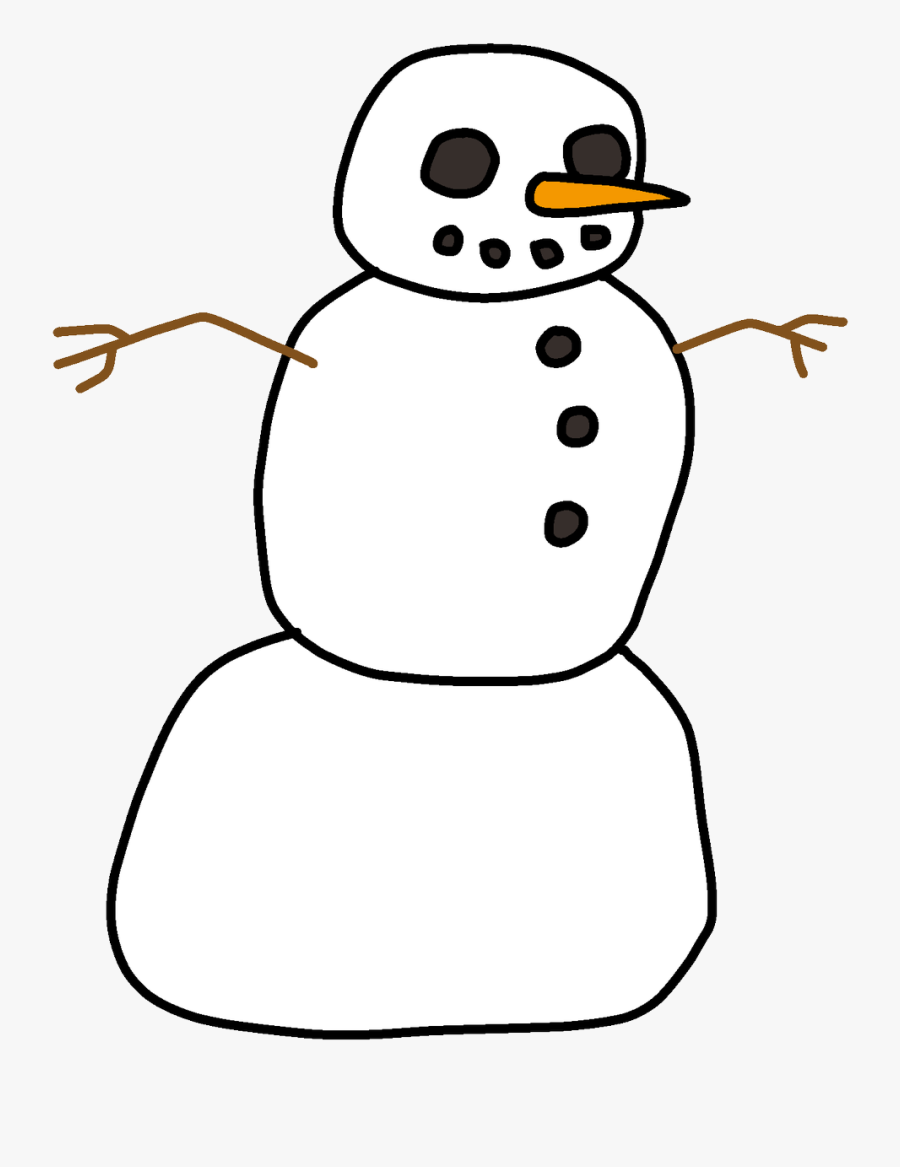 Snowman, Transparent Clipart