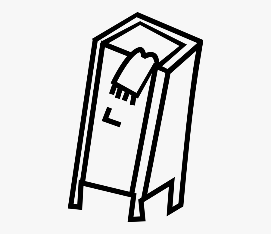 Vector Illustration Of Laundry Basket Hamper For Clean, Transparent Clipart