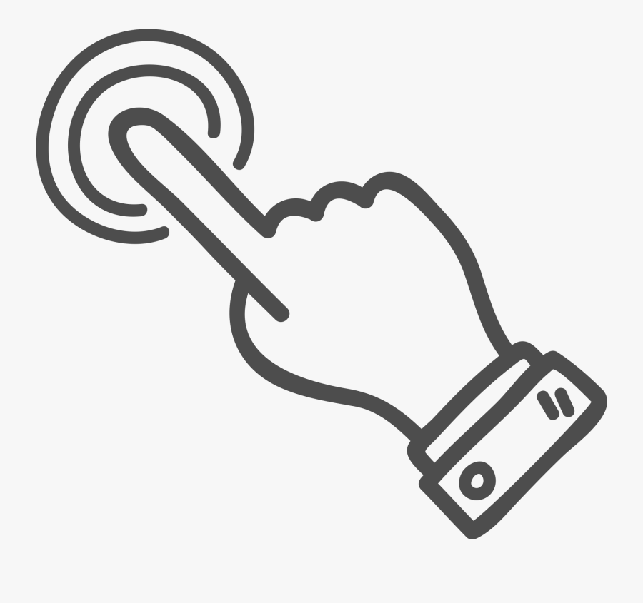 卡通 手指 Png, Transparent Clipart