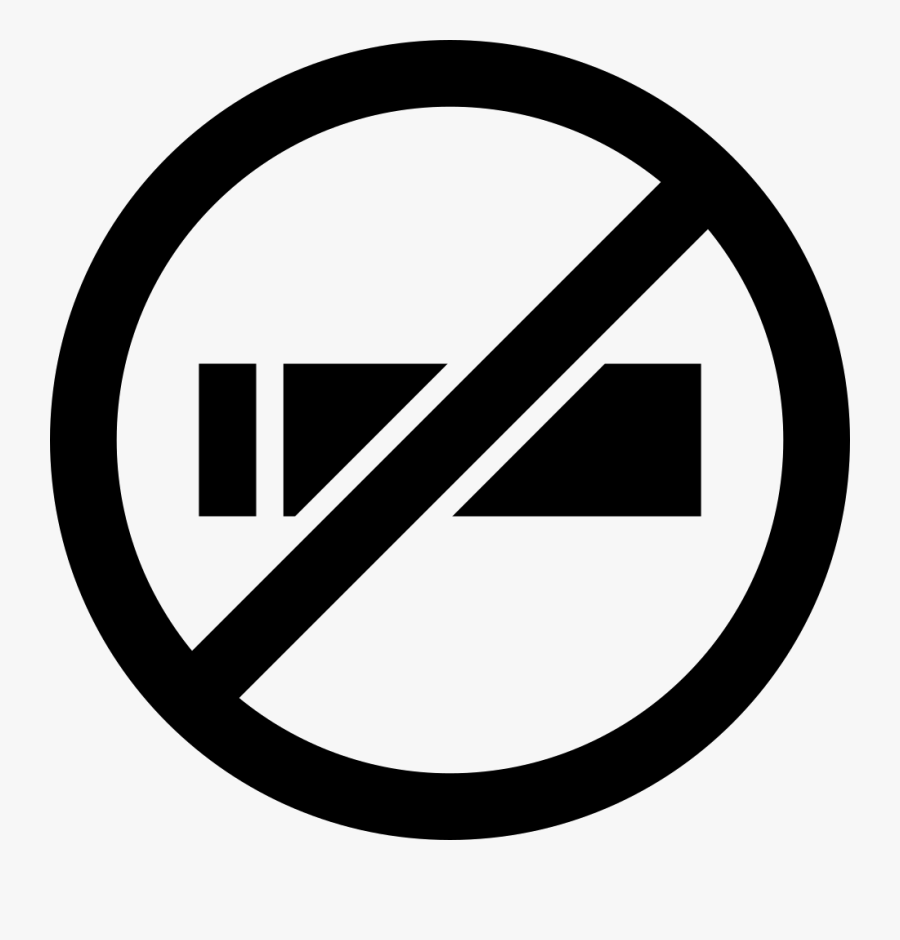 No Smoking Circular Signal - 11 In A Circle, Transparent Clipart