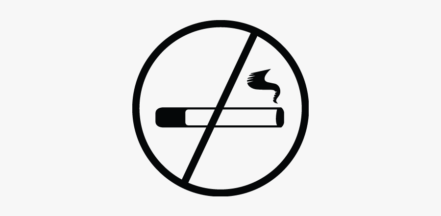 No Smoking, Sign Icon - Icon, Transparent Clipart