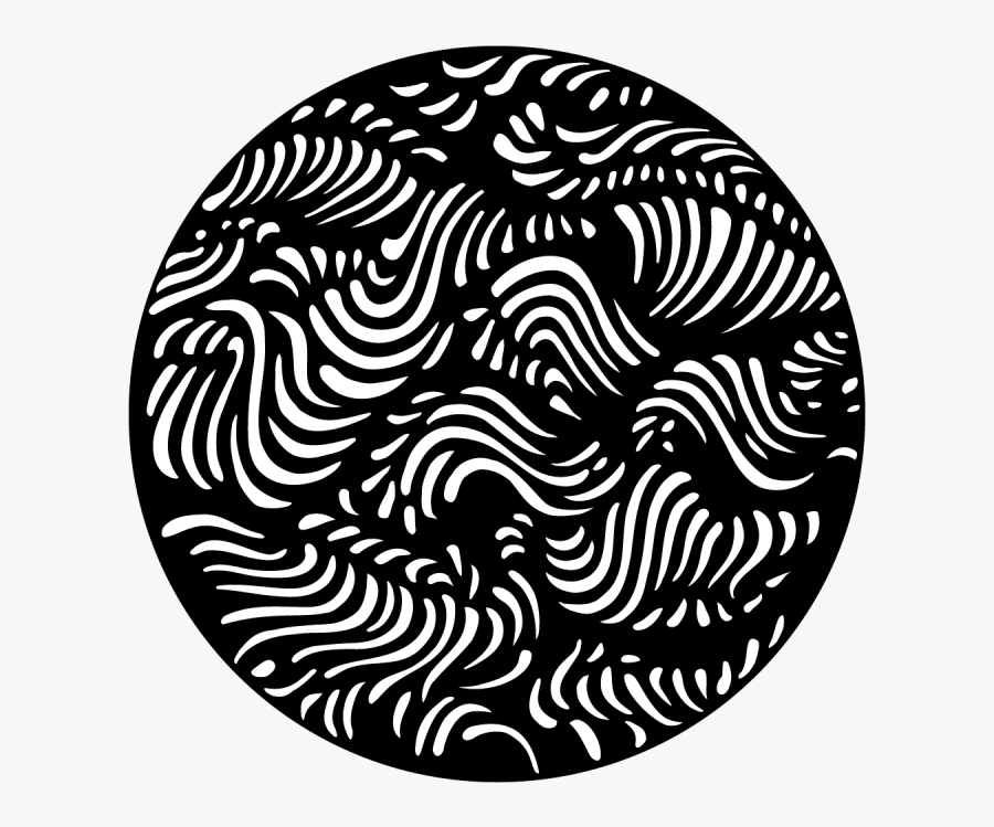 Wave Gobo, Transparent Clipart