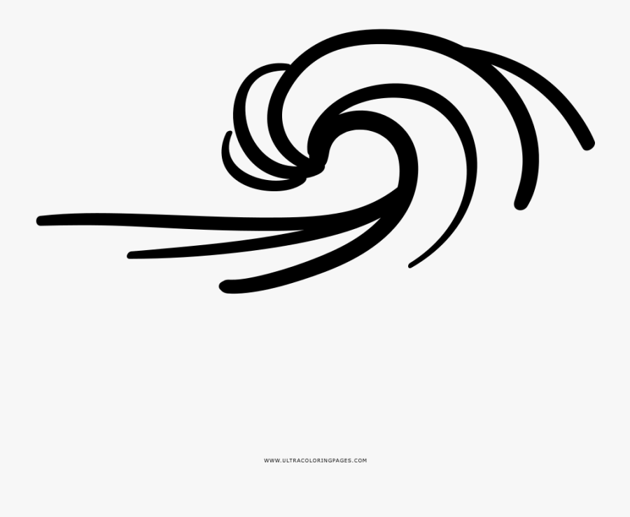 Wave Coloring Page - Ocean Mind, Transparent Clipart
