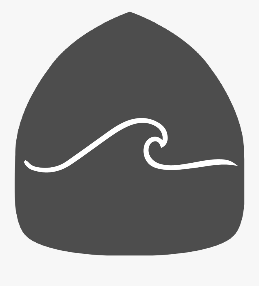 Wave Clip Art Black And White - Circle, Transparent Clipart