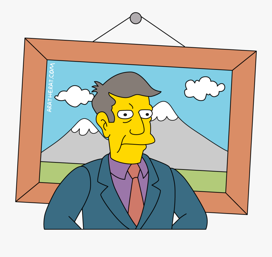 Skinner Simpson, Transparent Clipart