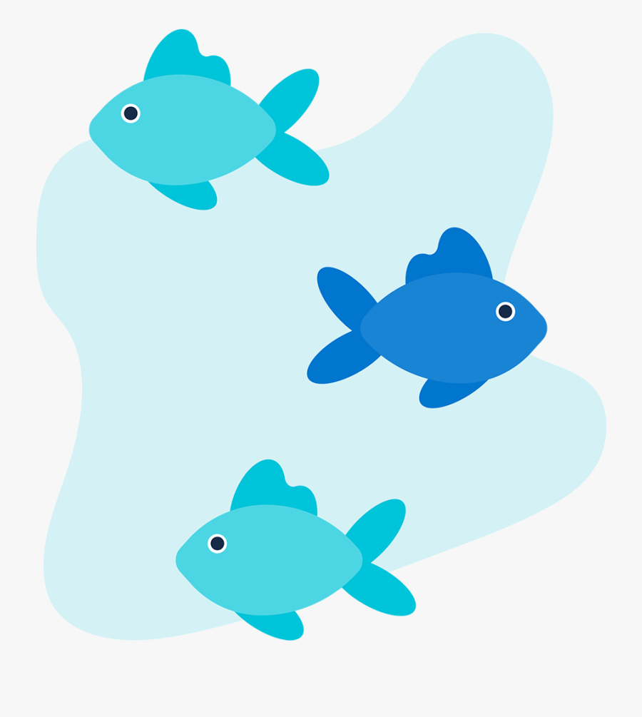 Fish In The Sea - Coral Reef Fish, Transparent Clipart