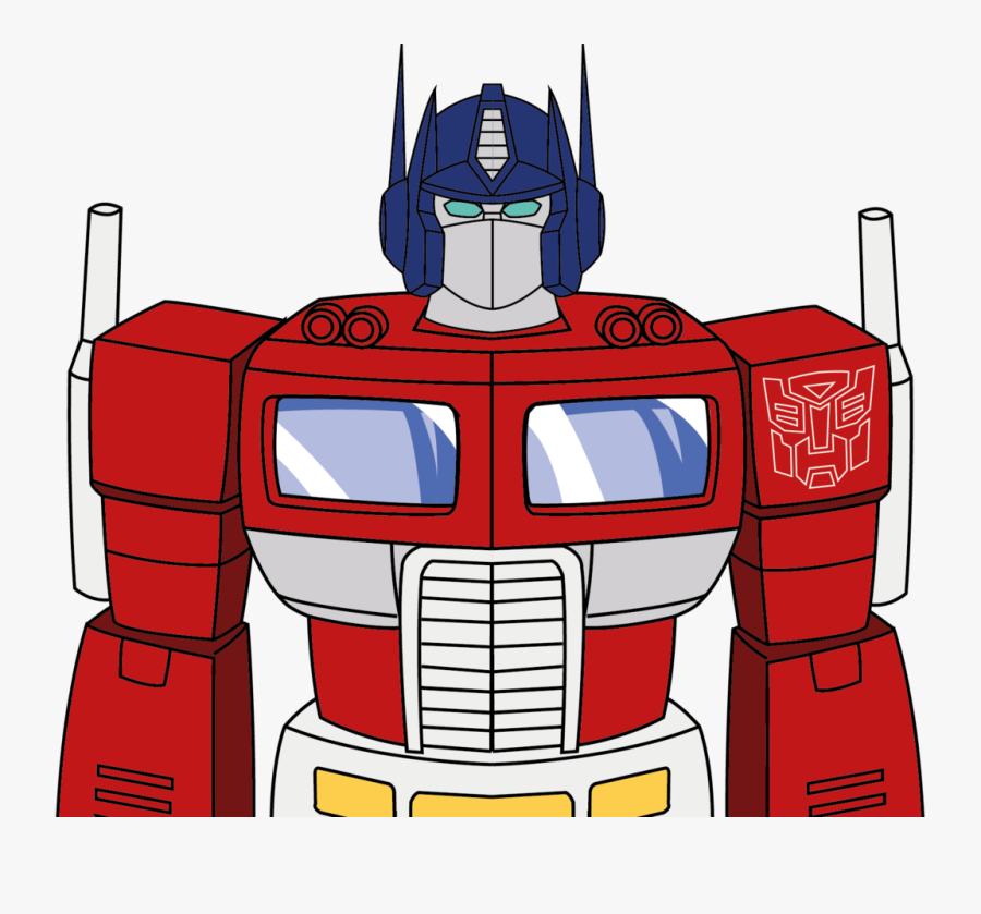 Optimus Prime Transformer Cartoon, Transparent Clipart