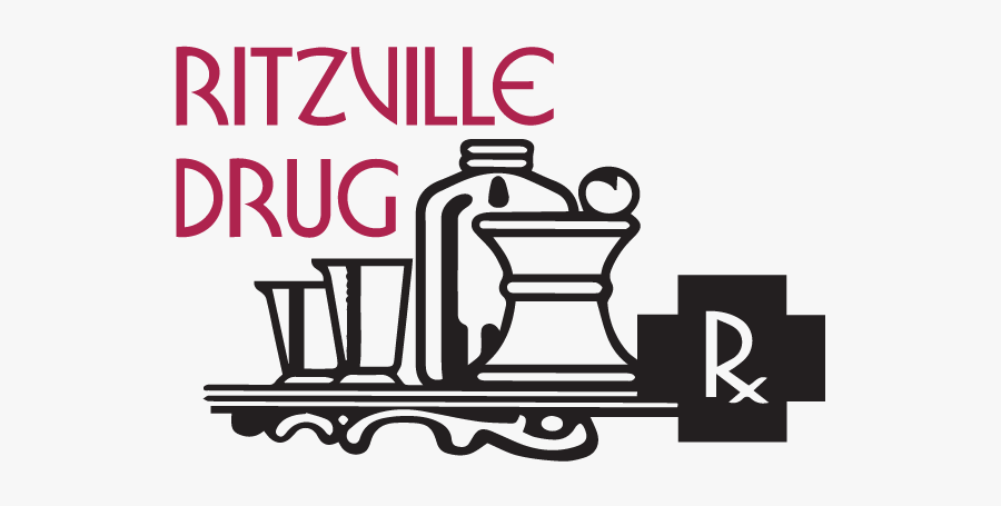 Ritzville Drug Company, Transparent Clipart