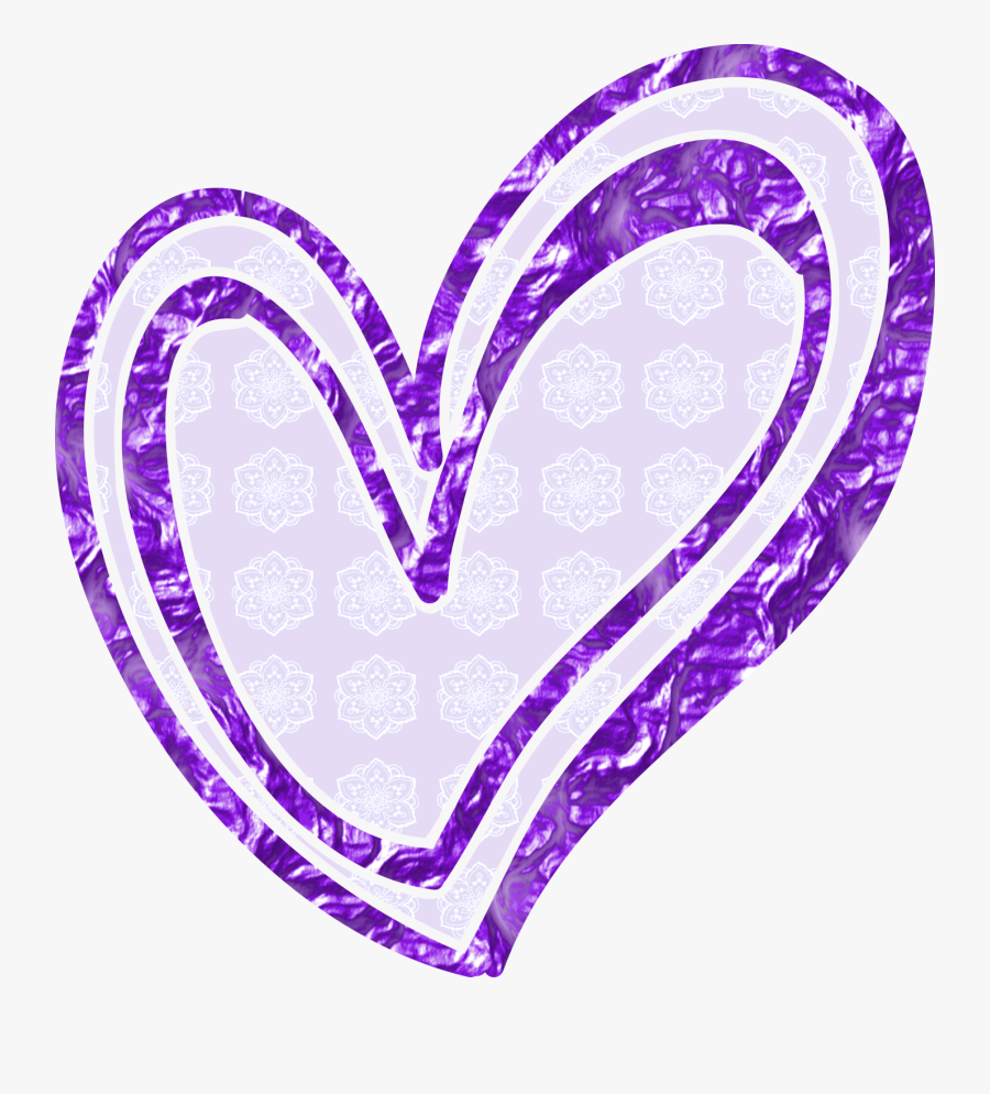 Purple I Love You Clipart, Transparent Clipart