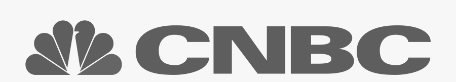 Cnbc Logo White Png, Transparent Clipart