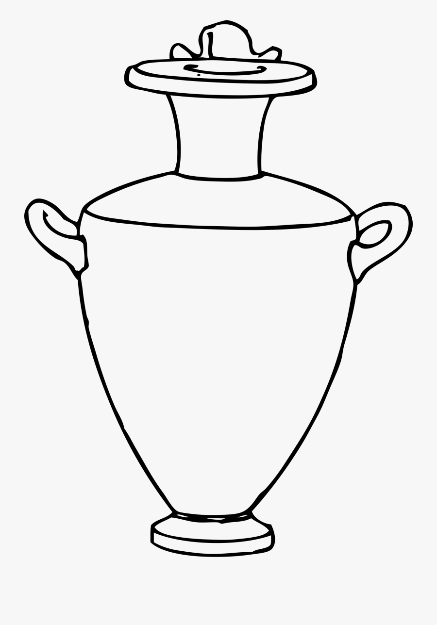 Vase Clip Art Greek - Greek Vase Templates, Transparent Clipart