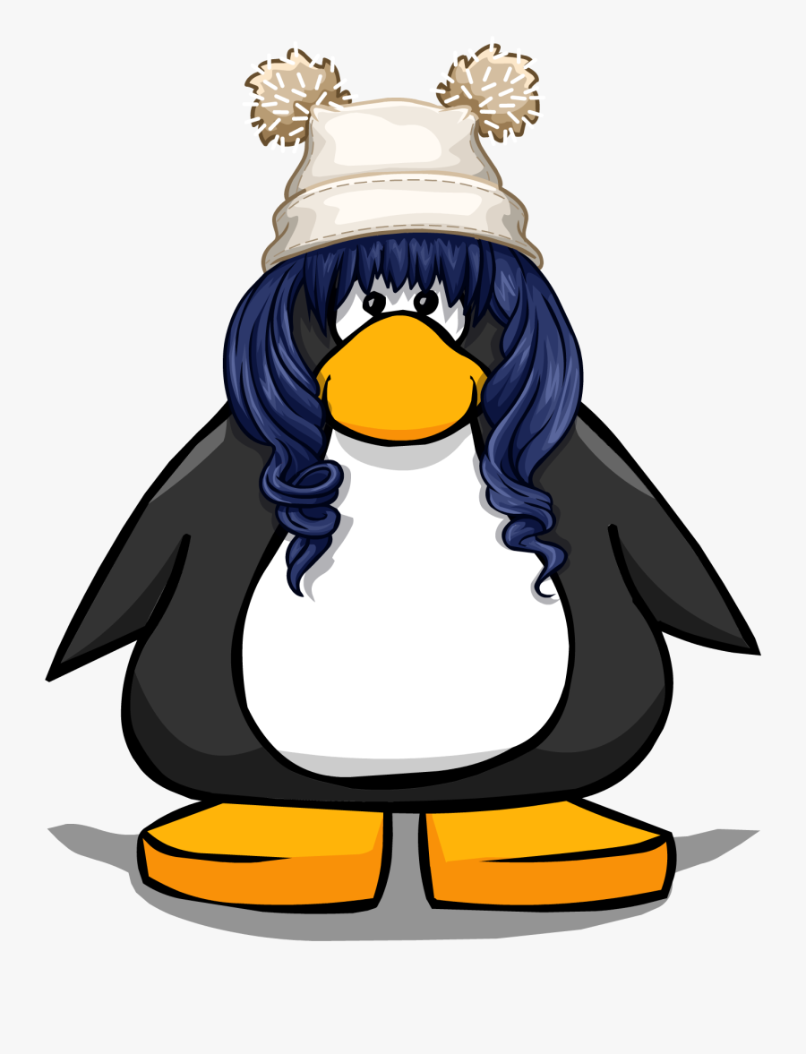 The Night Sky On A Player Card - Club Penguin Face, Transparent Clipart