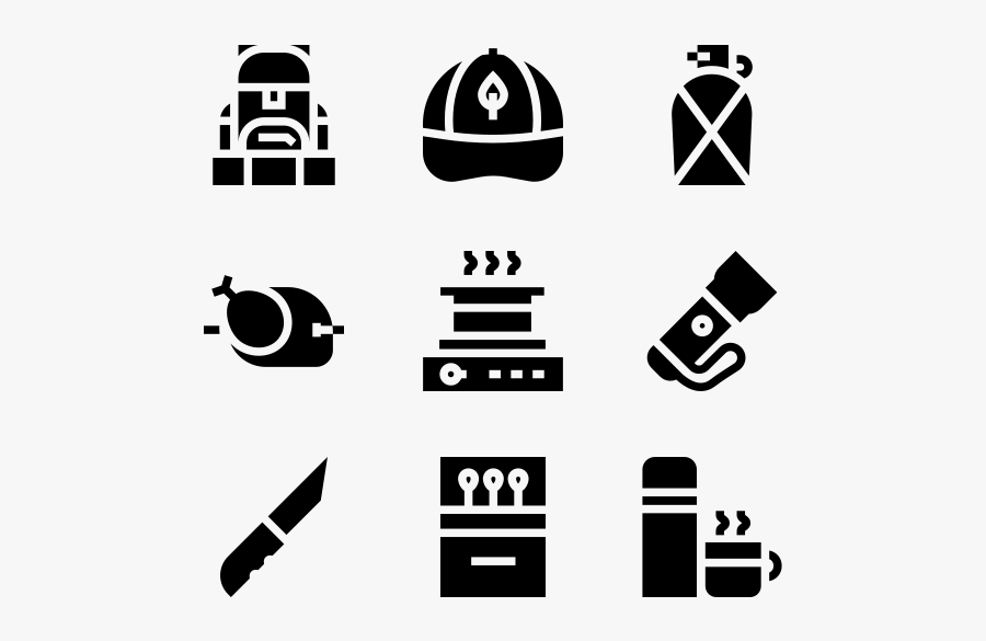 Camping - England Icon Transparent Background, Transparent Clipart