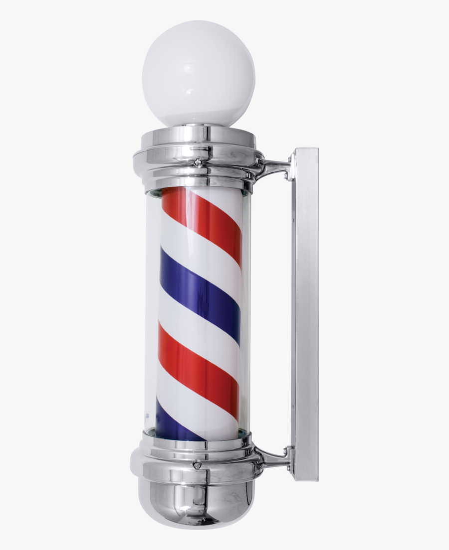 Ya2131t Globe Barber Pole - Transparent Barber Pole, Transparent Clipart