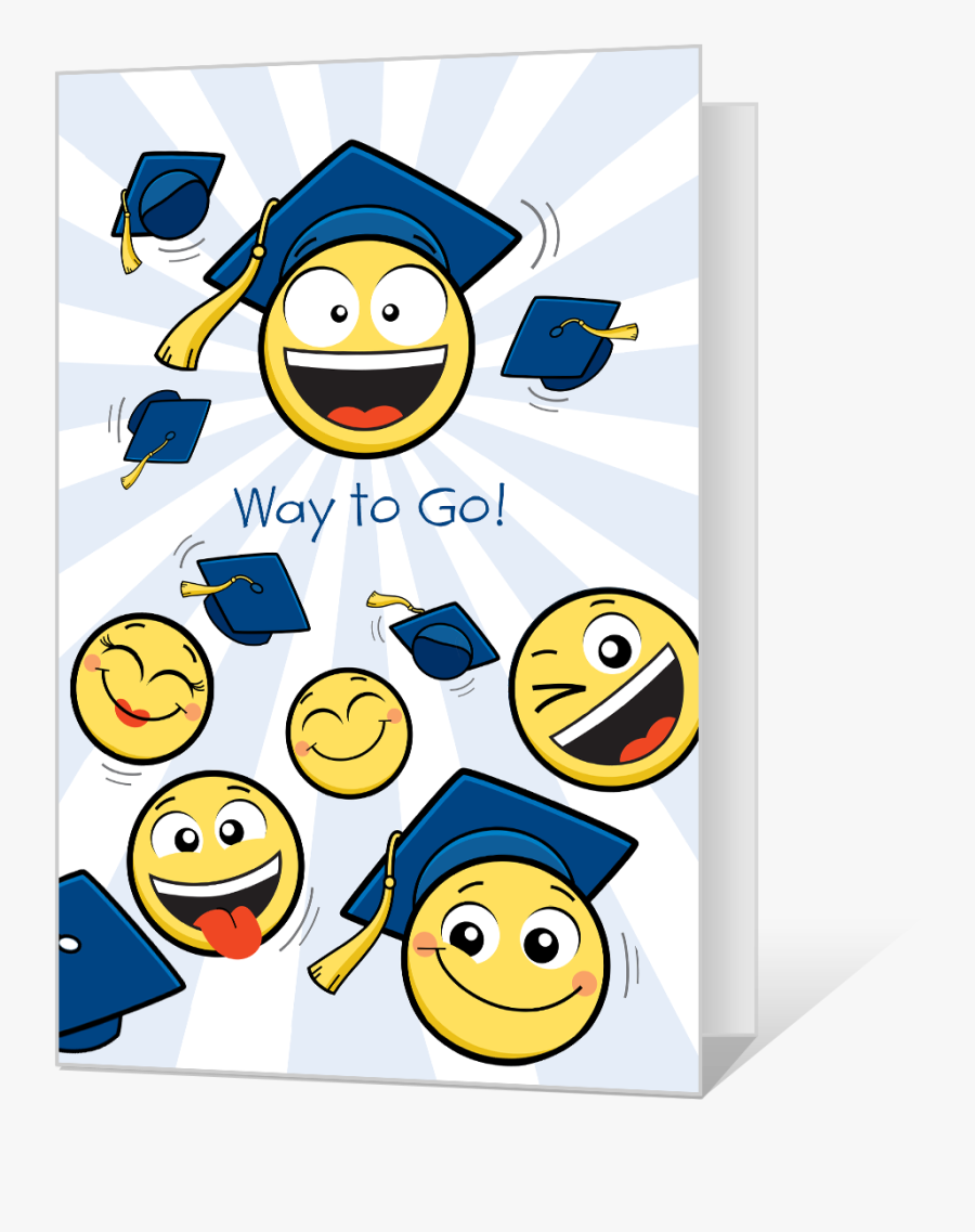 Way To Go, Grad Printable - Printable Graduation Cards, Transparent Clipart