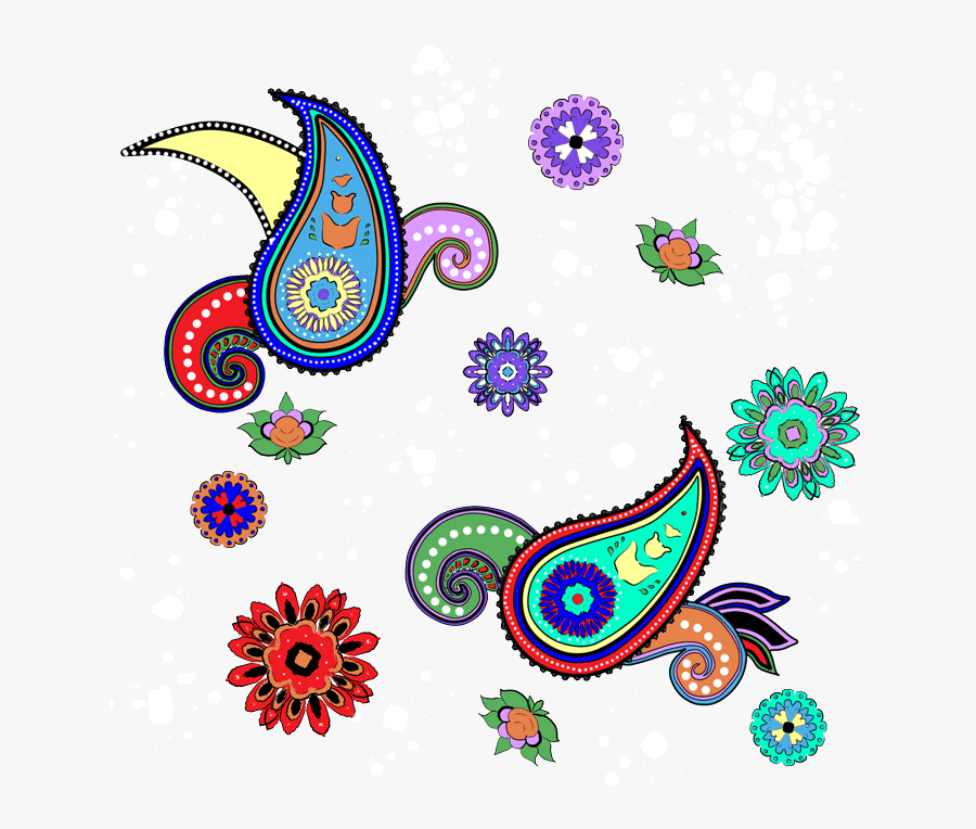 Clip Art Free Paisley Pattern - Transparent Free Paisley Clipart, Transparent Clipart