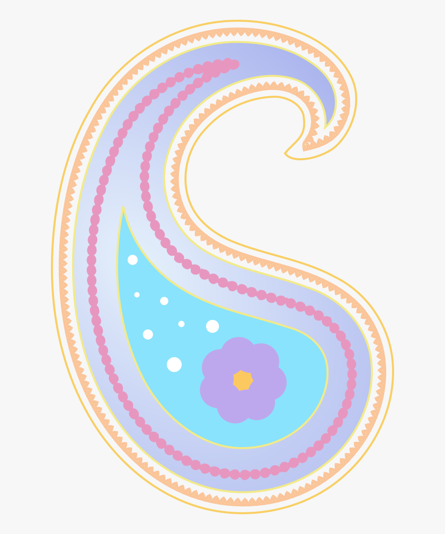 Paisley - Circle, Transparent Clipart