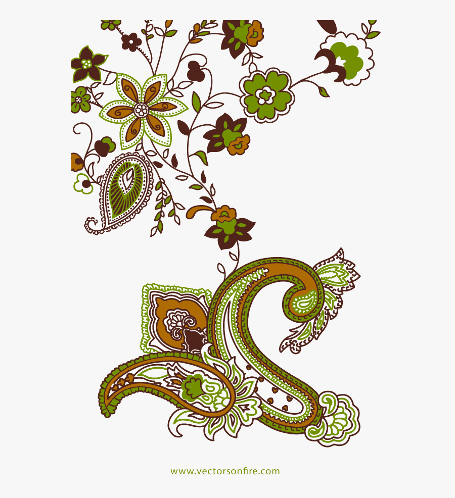 Paisley Clip Art, Transparent Clipart