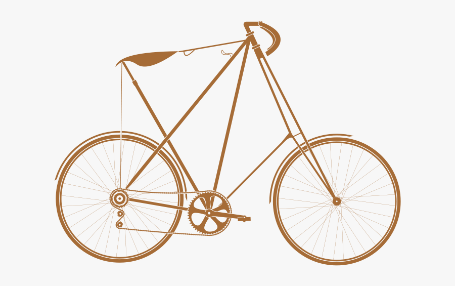 Pedersen Bike - Aluminum Fenders Chain Guard Bicycle, Transparent Clipart