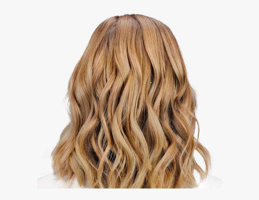 Clip Art Blonde Wavy Hair Dark Blonde Free Transparent Clipart