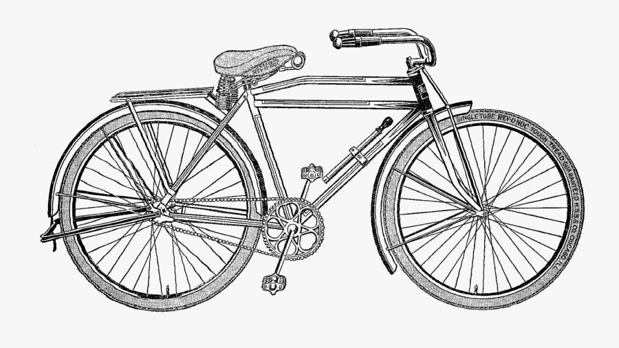 Hybrid Bicycle, Transparent Clipart