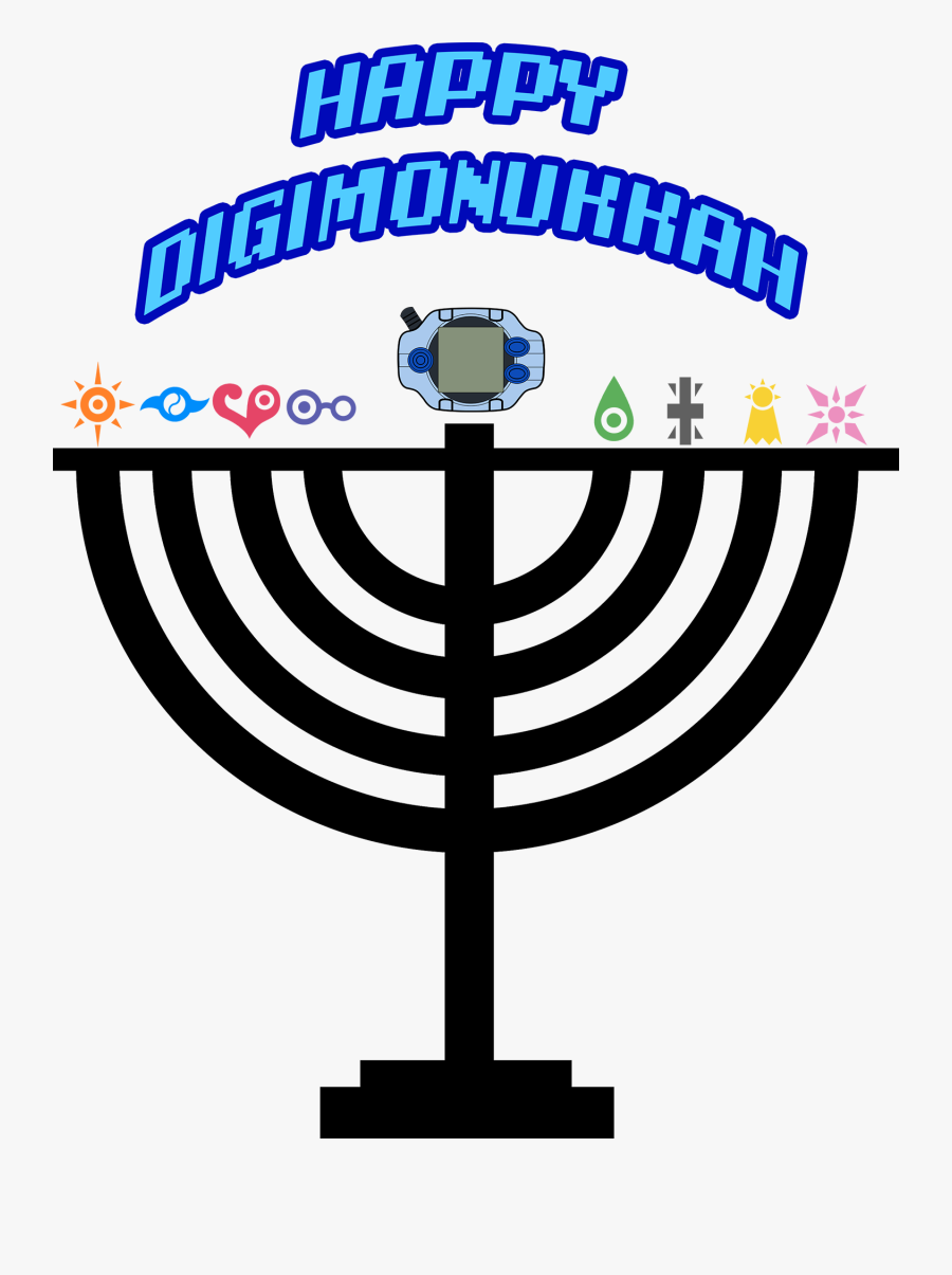 Image Thumbnail - Menorah, Transparent Clipart