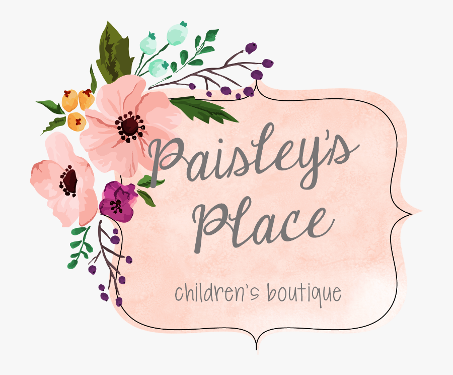 Paisley"s Place - Greeting Card, Transparent Clipart