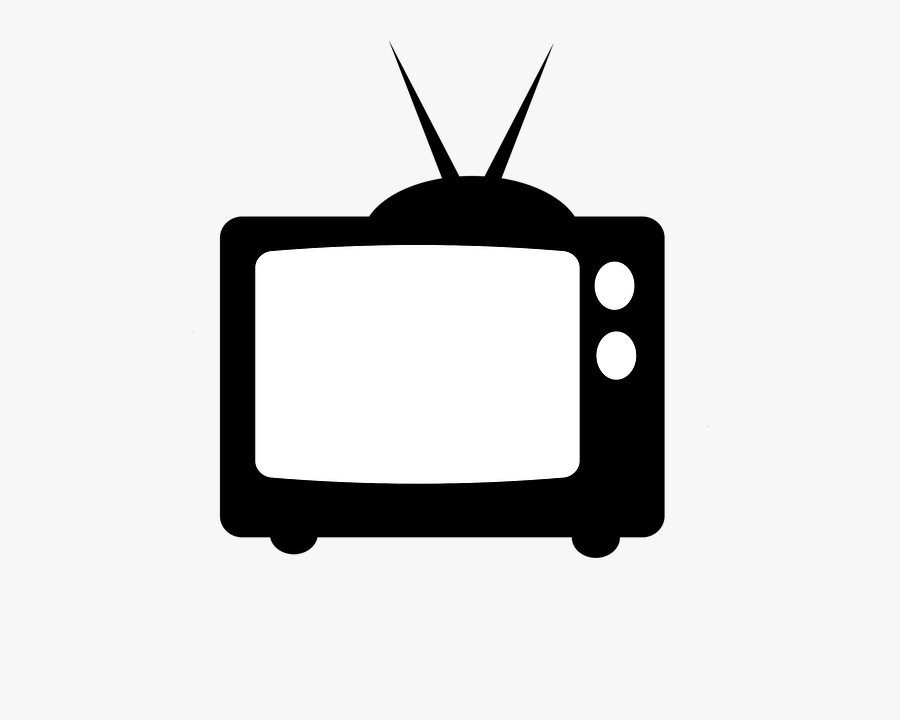 Television Clipart Silhouette Png, Transparent Clipart