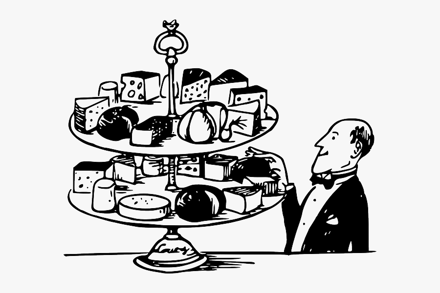 But Does It Serve You A Word On Choosing Your Goals - Buffet Food Black And White Clipart, Transparent Clipart