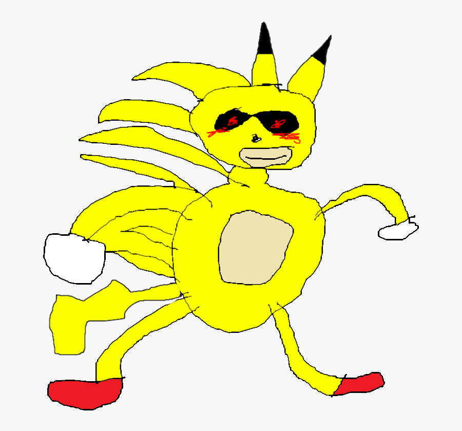 Sonic The Hedgehog 3 Yellow Clip Art Leaf - Super Sanic Png, Transparent Clipart