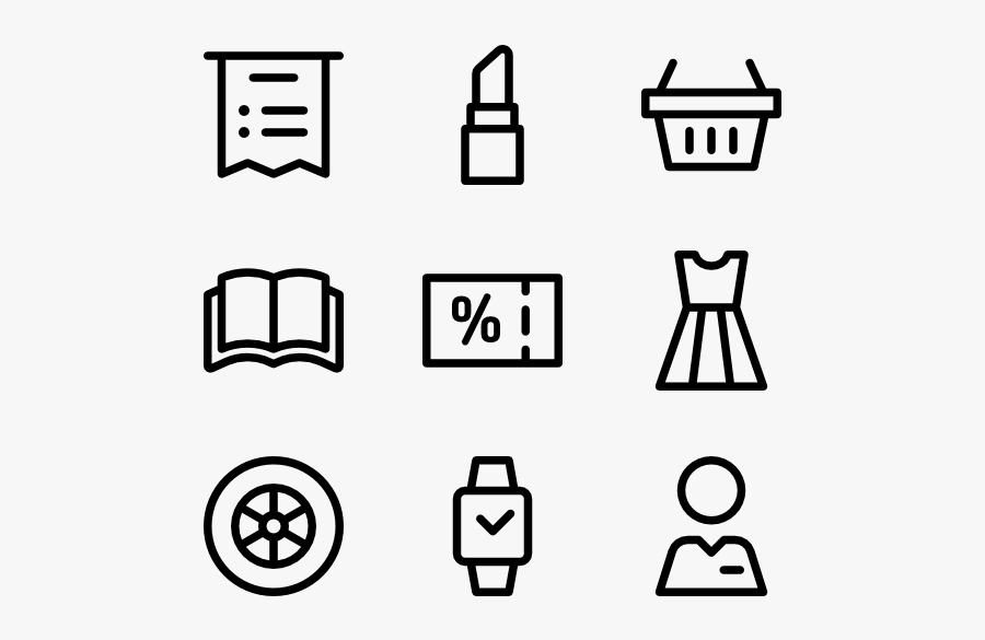 Sales - Math Icon, Transparent Clipart