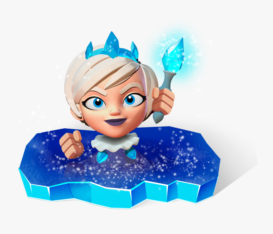 Smashing Four Ice Queen, Transparent Clipart