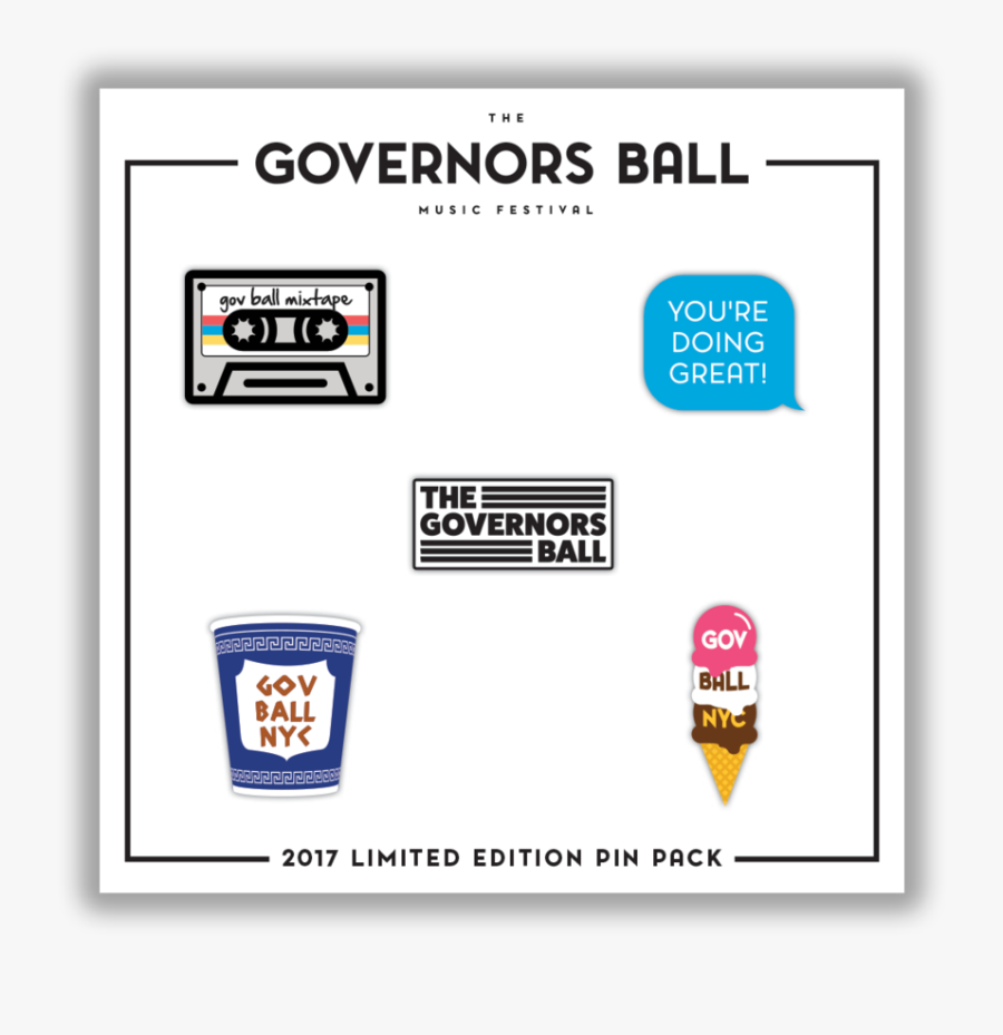 Gov Ball Pin, Transparent Clipart
