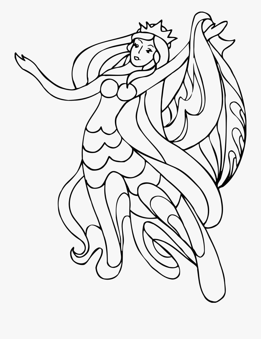 Dancer 19 Line Drawing Clip Arts - Desen Pe Linia Punctata, Transparent Clipart