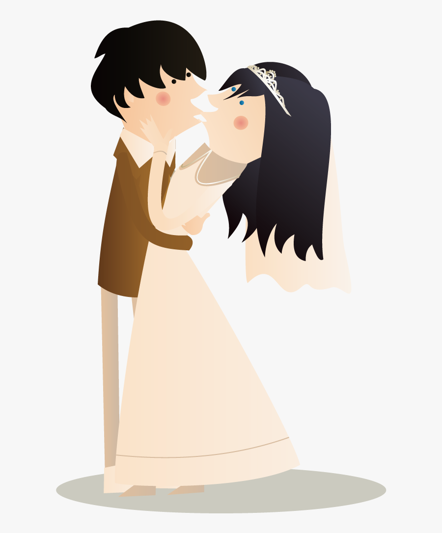 Clip Art Kiss Romance Each Other - Significant Other, Transparent Clipart