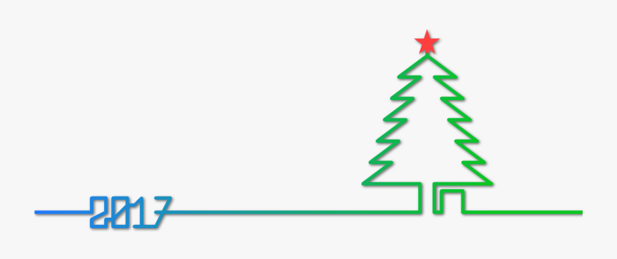 2017 Christmas Tree Clip Arts - Christmas Tree, Transparent Clipart