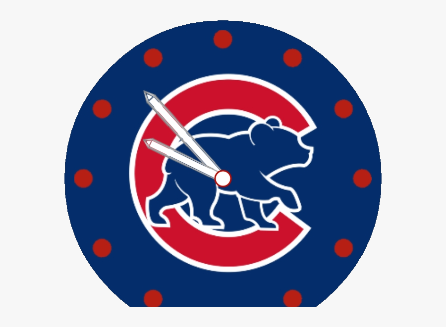 Chicago Cubs Watch Face Preview Transparent Png - Logo De Cachorros De Chicago, Transparent Clipart