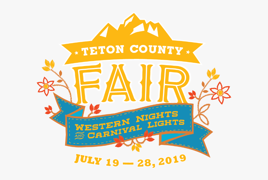 Teton County Fair Logo, Transparent Clipart