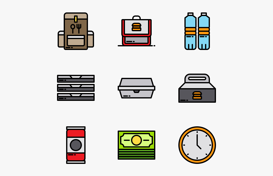 Food Delivery, Transparent Clipart