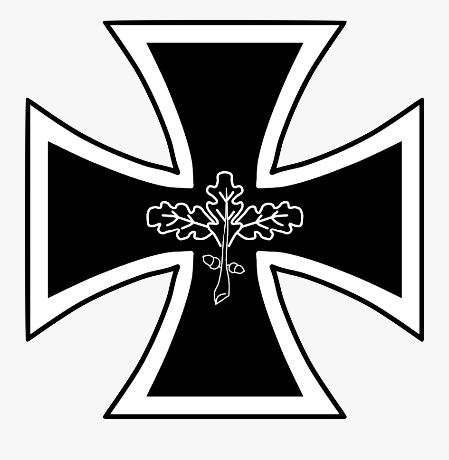 Iron Cross Oak Leaves, Transparent Clipart