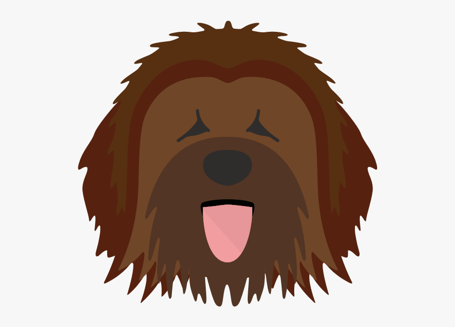 Yappicon - Briards Png, Transparent Clipart