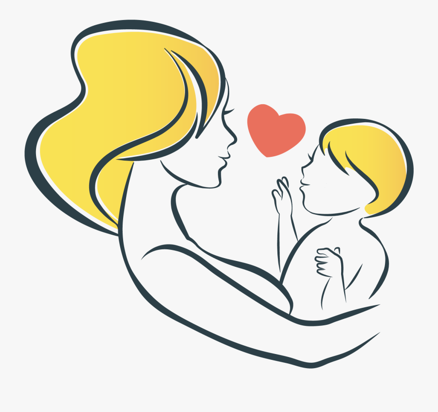 Dia Das Mães Em Desenho, Transparent Clipart