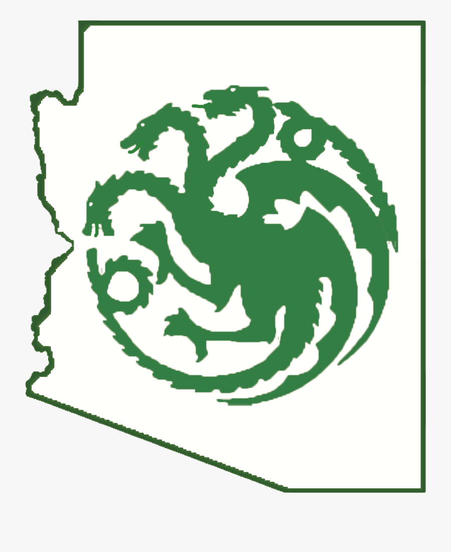 Phoenix Dragons Youth Football - House Targaryen Logo Vector, Transparent Clipart