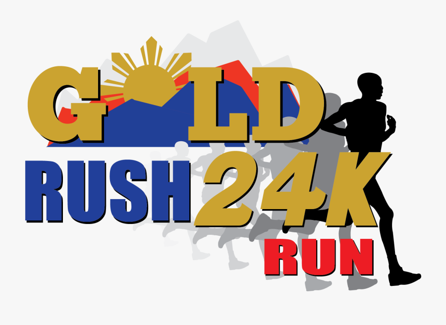 Gold Rush 24k Run - Durance Triathlon, Transparent Clipart