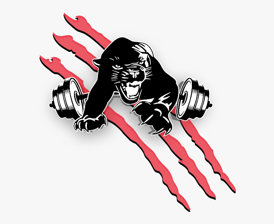 Panthers Powerlifting, Transparent Clipart