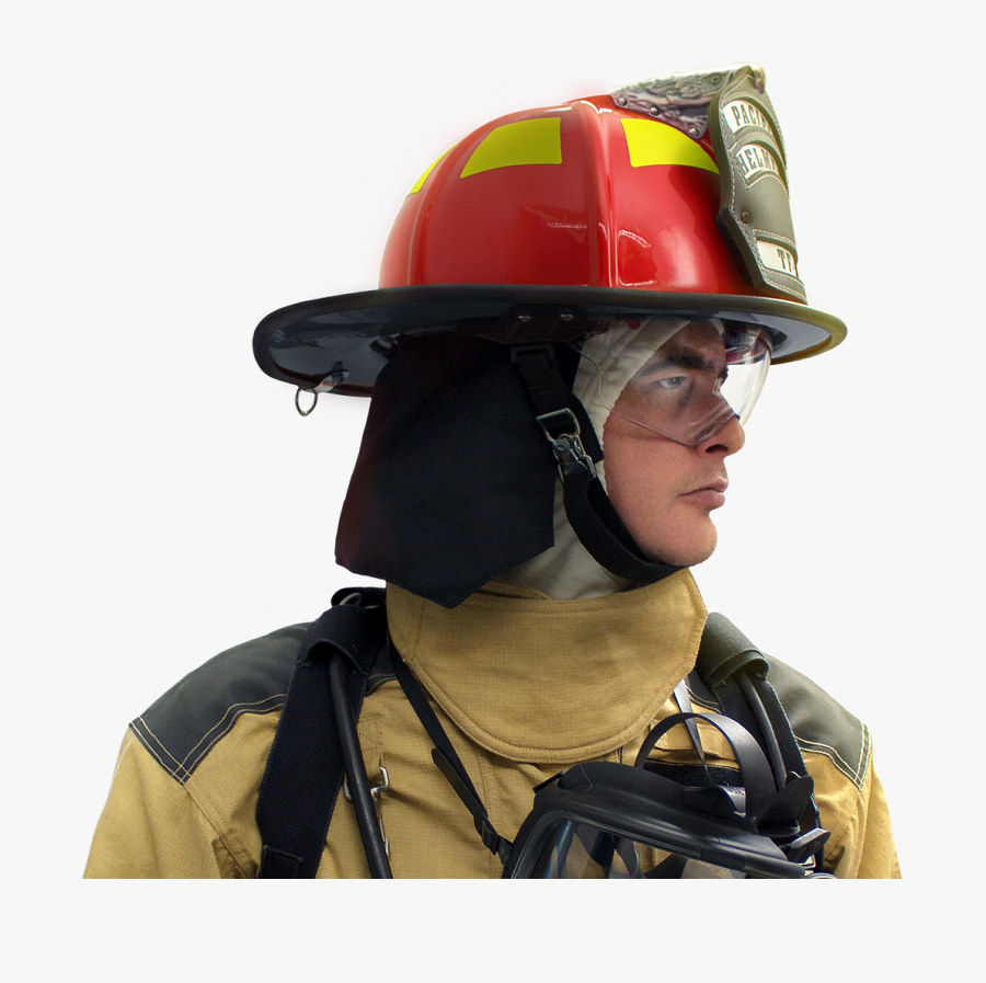 Pacific F18 Fire Helmet, Transparent Clipart