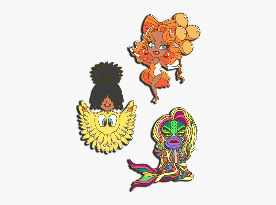 Show Stoppers Pin Set - Cartoon, Transparent Clipart