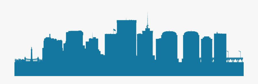 Richmond Va Orthodonitst - Silhouette Richmond Skyline, Transparent Clipart