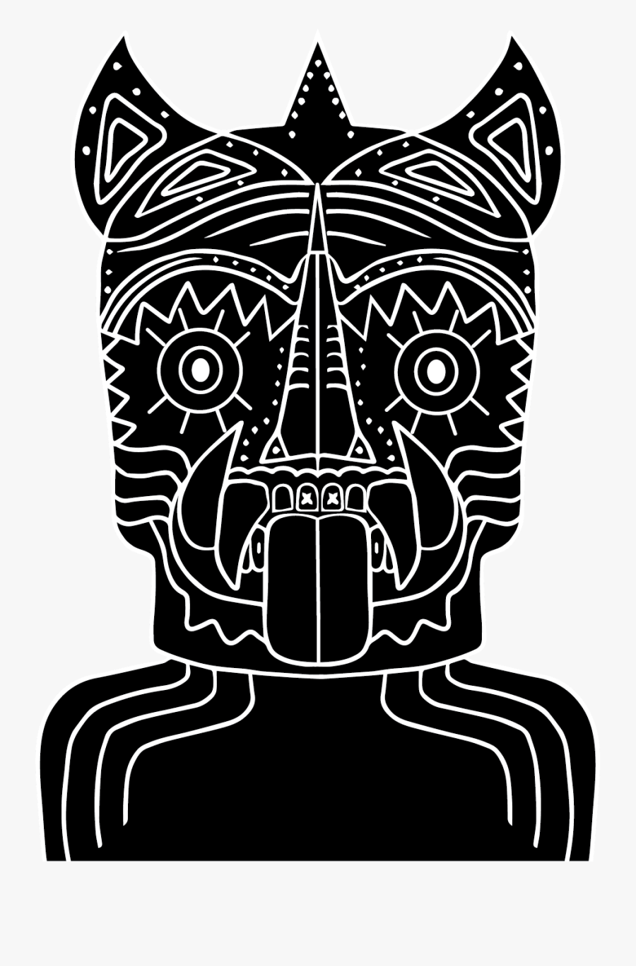 Mini Chalupacabra Mascot - Illustration, Transparent Clipart